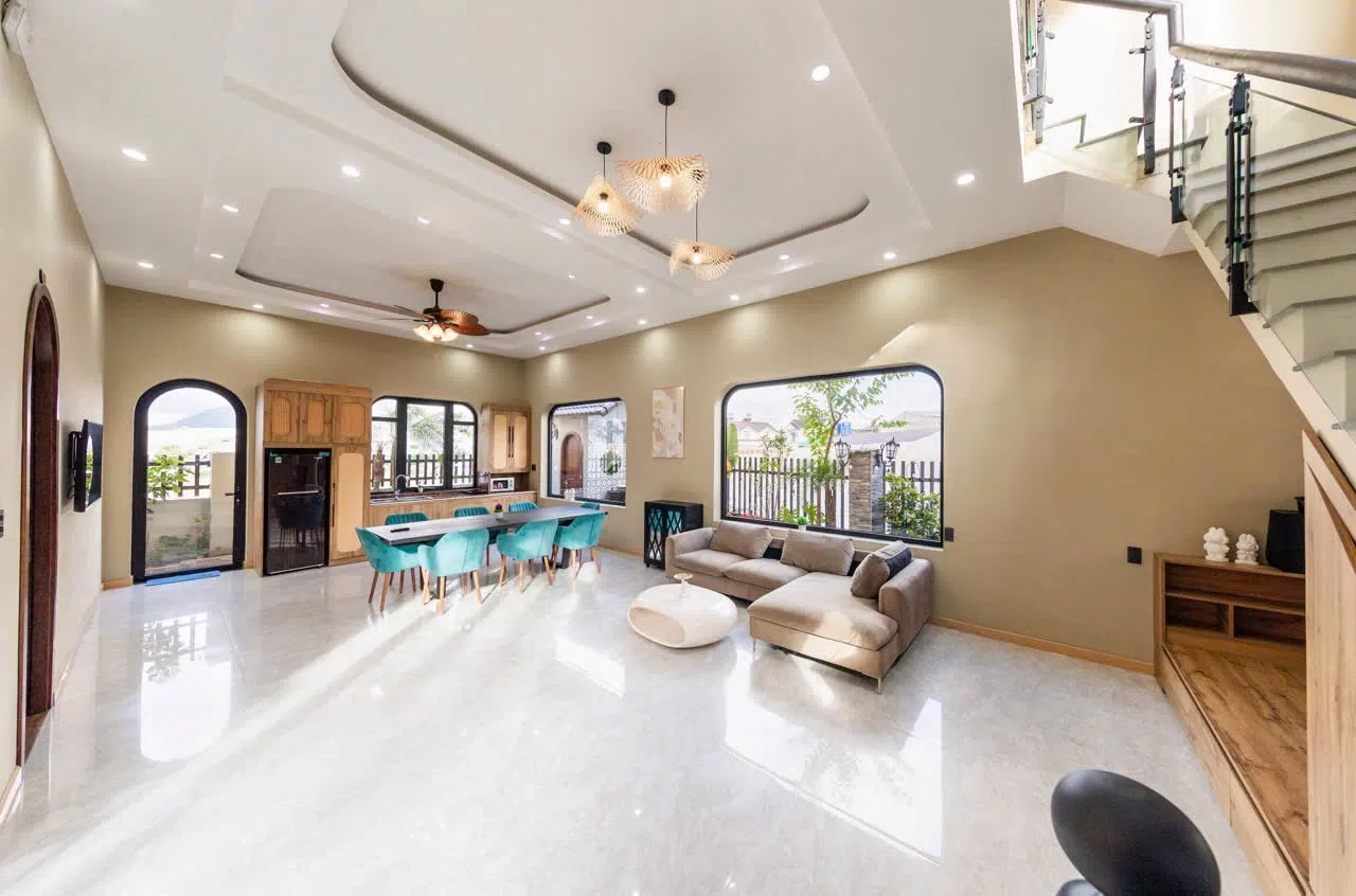 Home sân vườn thiết kế hiện đại - thuê homestay đà lạt ảnh 2