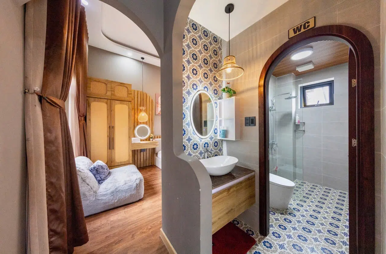 Home sân vườn thiết kế hiện đại - thuê homestay đà lạt ảnh 4