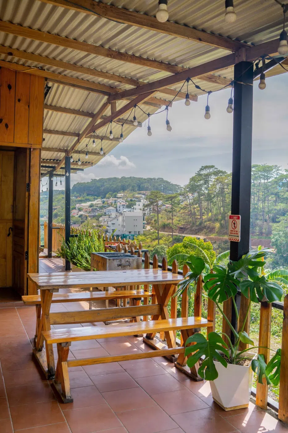 💥💥 NHÀ GỖ NGUYÊN CĂN 3PN VIEW ĐẸP - thuê villa đà lạt ảnh 2