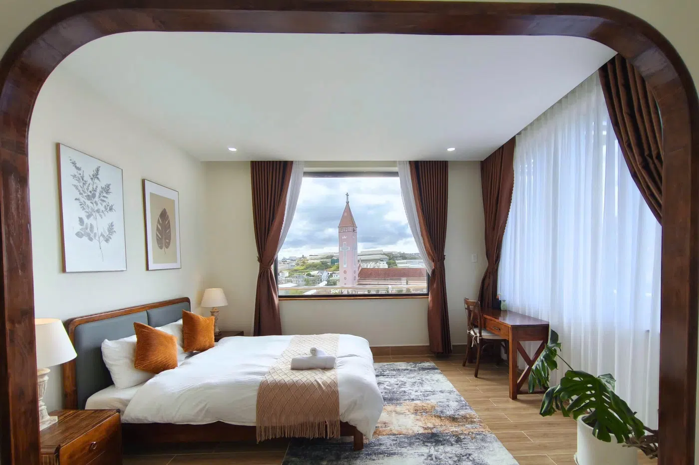 Villa Sân vườn View đẹp thiết kế hiện đại - thuê villa đà lạt ảnh 7